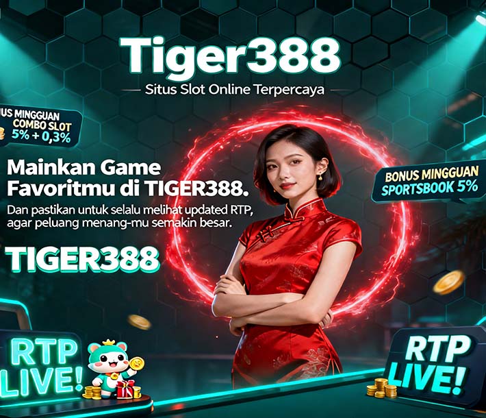 Tiger388 Slot QRIS Online Terpopuler Auto Jackpot