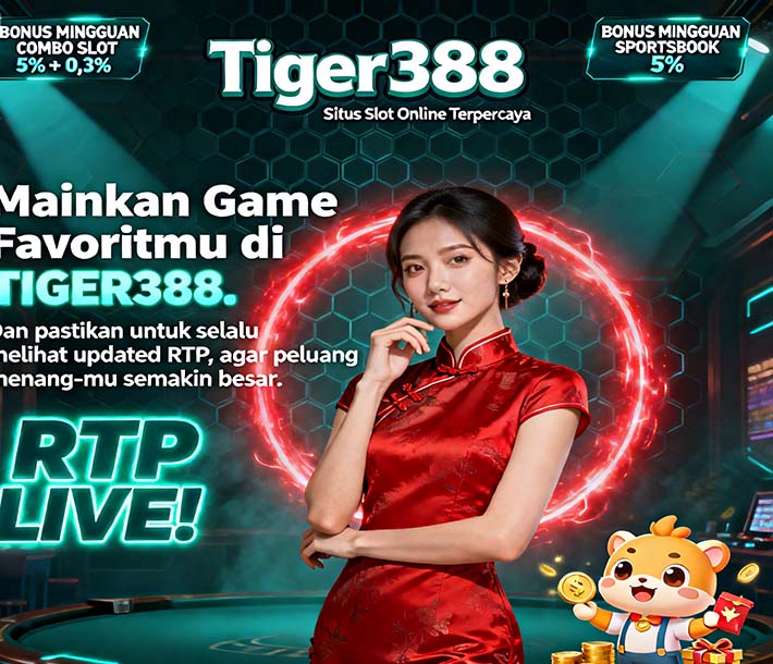 Tiger388 Slot BRI Online Bonus Terbesar Harian