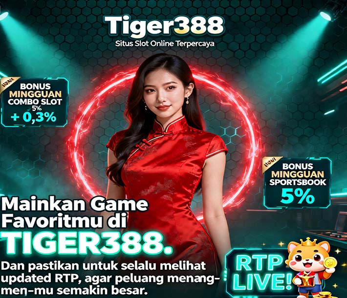Tiger388 Slot BSI Online Jackpot Besar Setiap Waktu